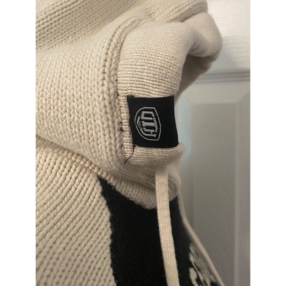 NHL PITTSBURG PENGUINS Womens S Hoodie Cotton Knit Sweater Old Time Hockey BLACK - Picture 11 of 14